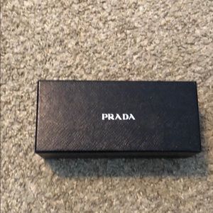 Prada glasses box